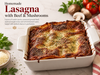 Lasagna Bolognese — with Ground Beef & Mushrooms