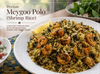Meygoo Polo — Persian Shrimp Rice