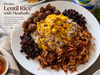 Adas Polo with Ground Beef & Raisins